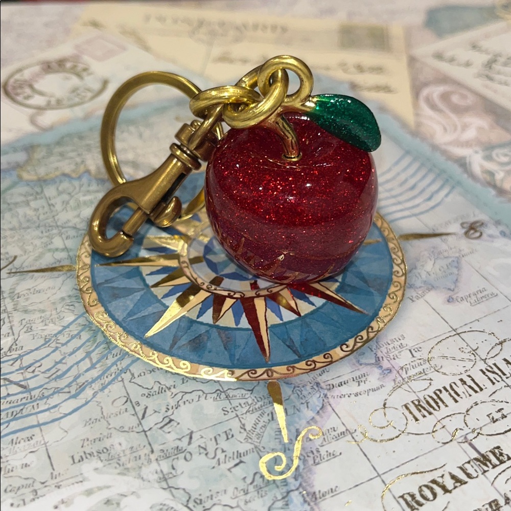 Red Apple Bag Charm